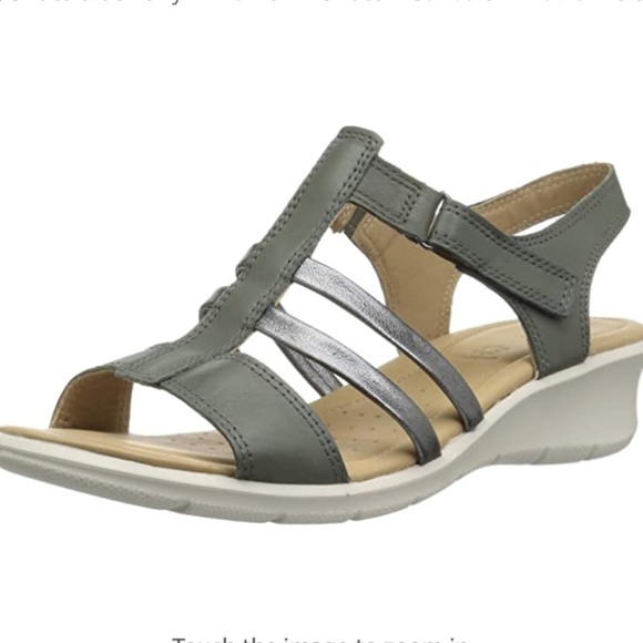 Ecco Shoes - Ecco Felicia Leather Wedge Sandals, Size 7